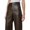 Joe’s Women’s The Mia Vegan Leather Trouser(Dark Chocolate)