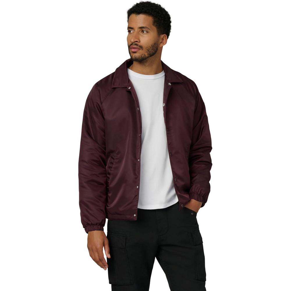 imageJoes Jeans mens Satine Coach JacketWine