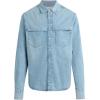 Joe’s Jeans Men’s The Wayne Denim Western Shirt Long Sleeve Pocket Button Down(Canoga)