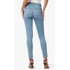 Joe’s Womens Charlie Ankle Exposed Button Fly(Medium Blue)