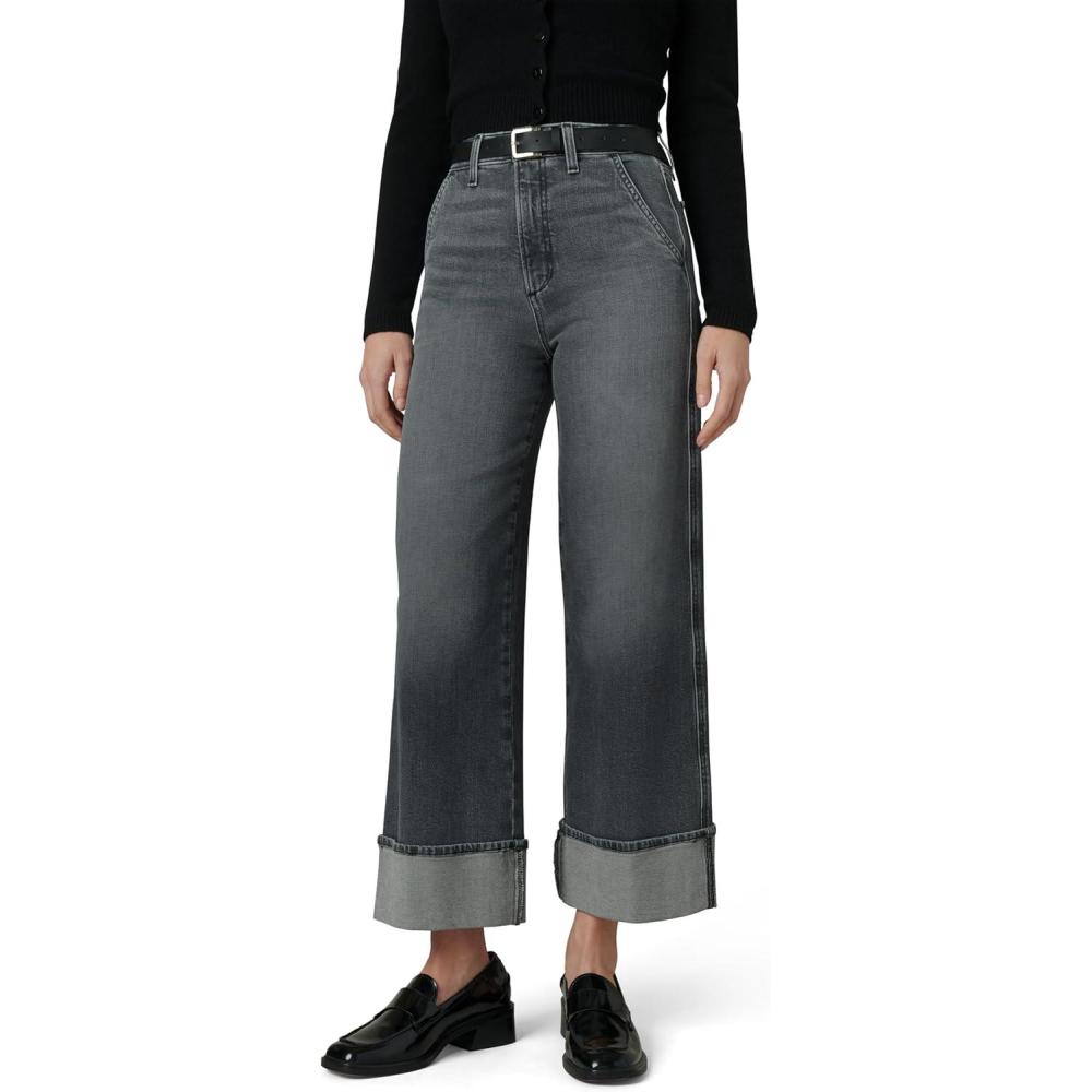 imageJoes Jeans Womens The Trixie High Rise Wide Leg Denim TrouserExcitement