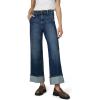 Joe’s Jeans Women’s The Trixie High Rise Wide Leg Denim Trouser(Double Down)