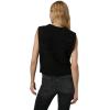 Joe’s Jeans Women’s The Clara Sleeveless Sweater Vest(Black)