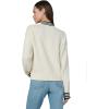 Joe’s Jeans Womens The Leah Cardigan(Ecru Navy Stripe Trim)