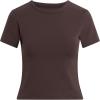 Joe’s Womens The Baby Tee(Cacao)