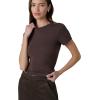 Joe’s Womens The Baby Tee(Cacao)