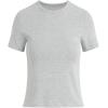 Joe’s Womens The Baby Tee(Heather Grey)