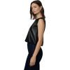 Joe’s Women’s The Maeve Vegan Leather Sleeveless Tee(Black)