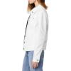 Joe’s Womens The Relaxed Fit Comfort Stretch Denim Jacket(White)