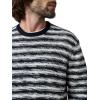 Joe’s Jeans Mens Crewneck Knit Pullover Sweater(Ombre Stripe)