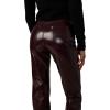 Joe’s Jeans Womens The Margot High Rise Slim Fit Jean(Patent Leather Bordeaux)
