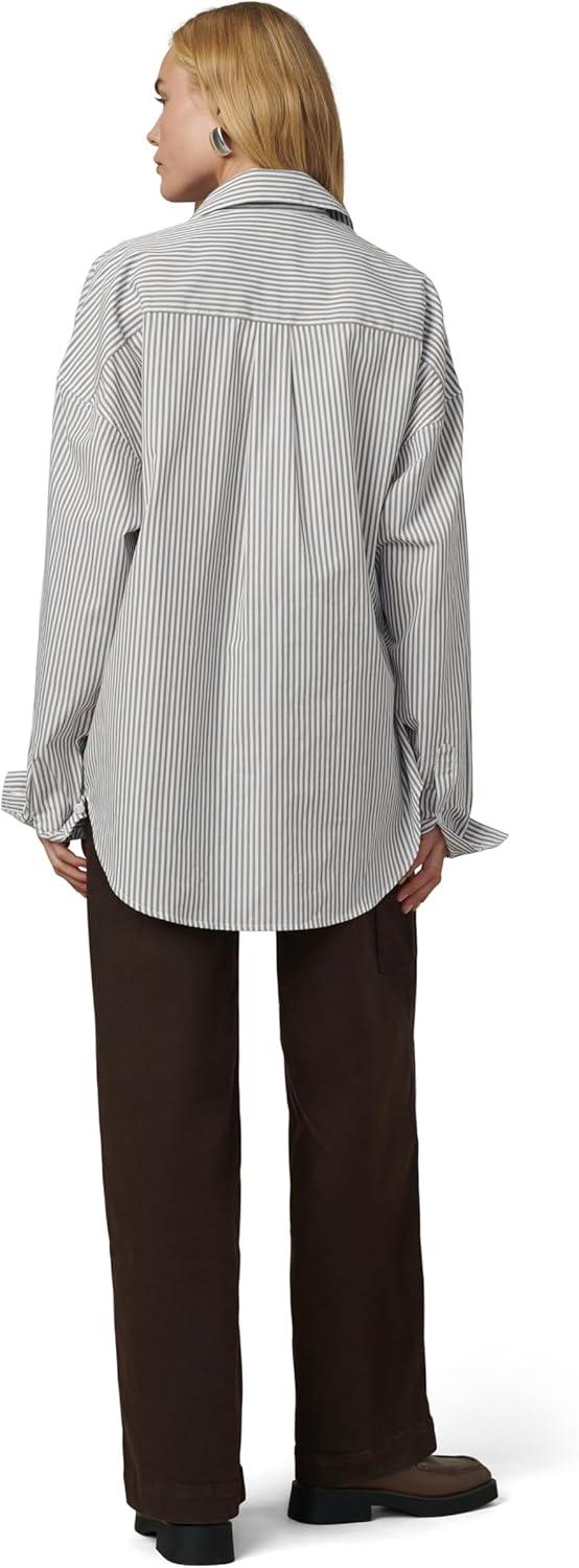 imageJoes Jeans Womens The Chloe High Rise Utility Wide Leg PantCoffee Bean