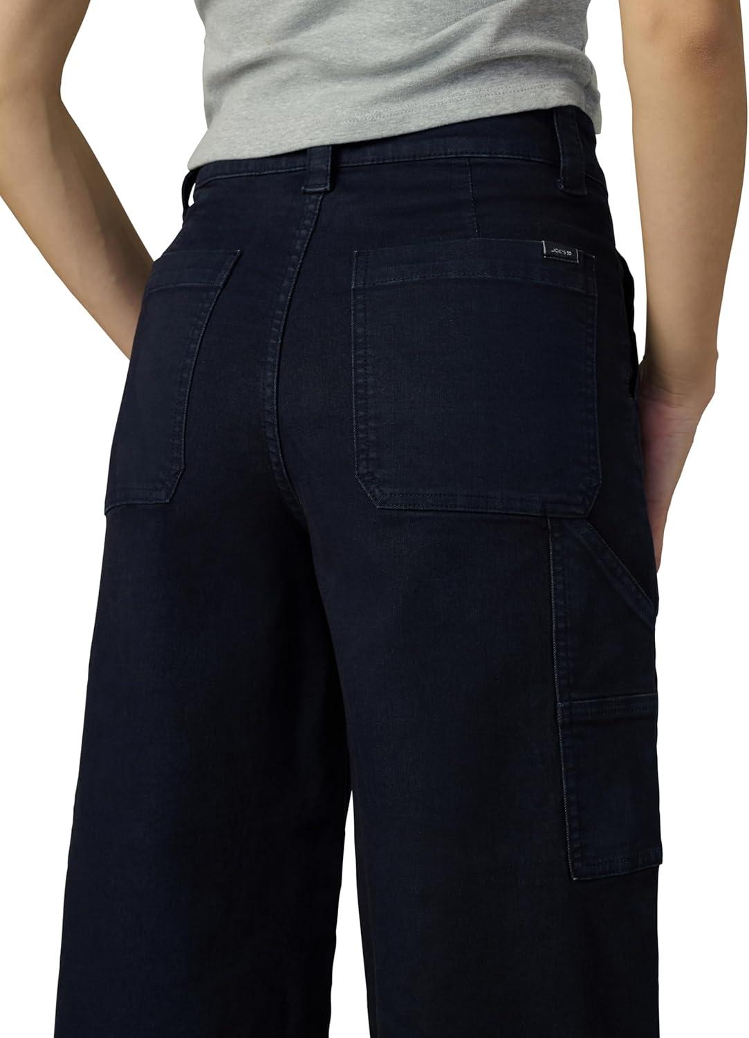 imageJoes Jeans Womens The Chloe High Rise Utility Wide Leg PantNight Sky