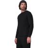 Joe’s Jeans Mens Long Sleeve Waffle Tee(Black)