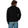 Joe’s Jeans Men’s Polo Long Sleeve Sweater(Black)