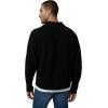 Joe’s Jeans Men’s Polo Long Sleeve Sweater(Black Button)