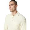 Joe’s Jeans Men’s Polo Long Sleeve Sweater(Chalk)