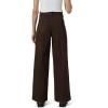 Joe’s Jeans Womens The Chloe High Rise Utility Wide Leg Pant(Coffee Bean)