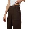 Joe’s Jeans Womens The Chloe High Rise Utility Wide Leg Pant(Coffee Bean)