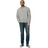 Joe’s Jeans Men’s Polo Long Sleeve Sweater(Heather Grey)