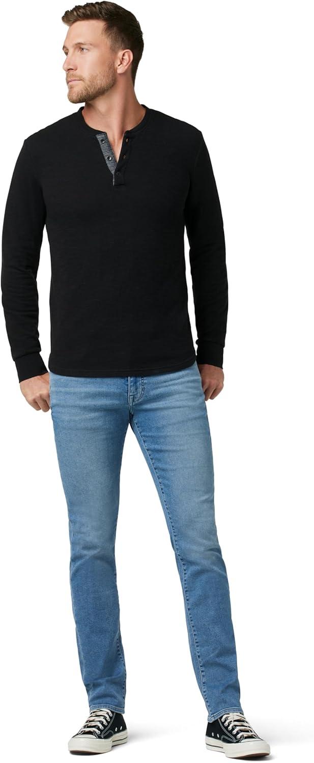 imageJoes Jeans Mens Long Sleeve Henley ShirtBlack