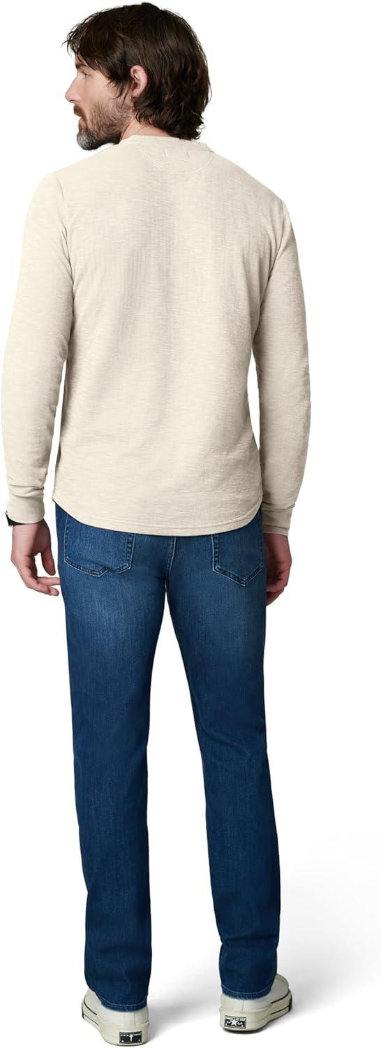 imageJoes Jeans Mens Long Sleeve Henley ShirtChalk