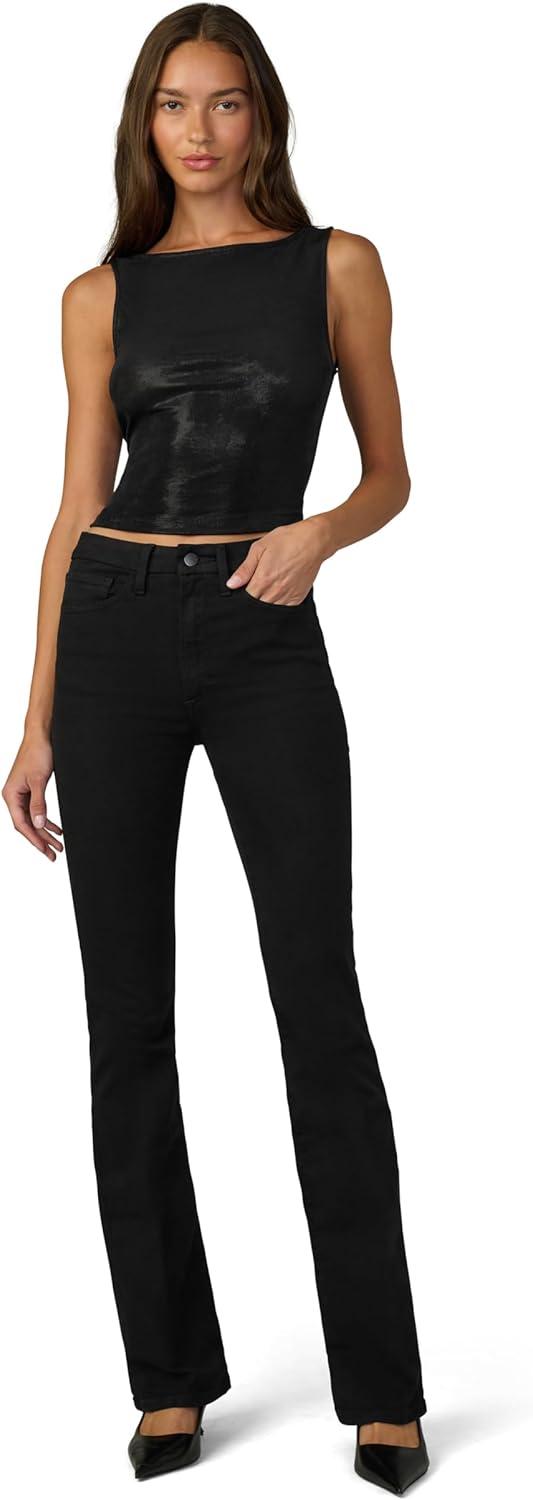 imageJoes Jeans Womens The Boatneck TankBlack Metallic