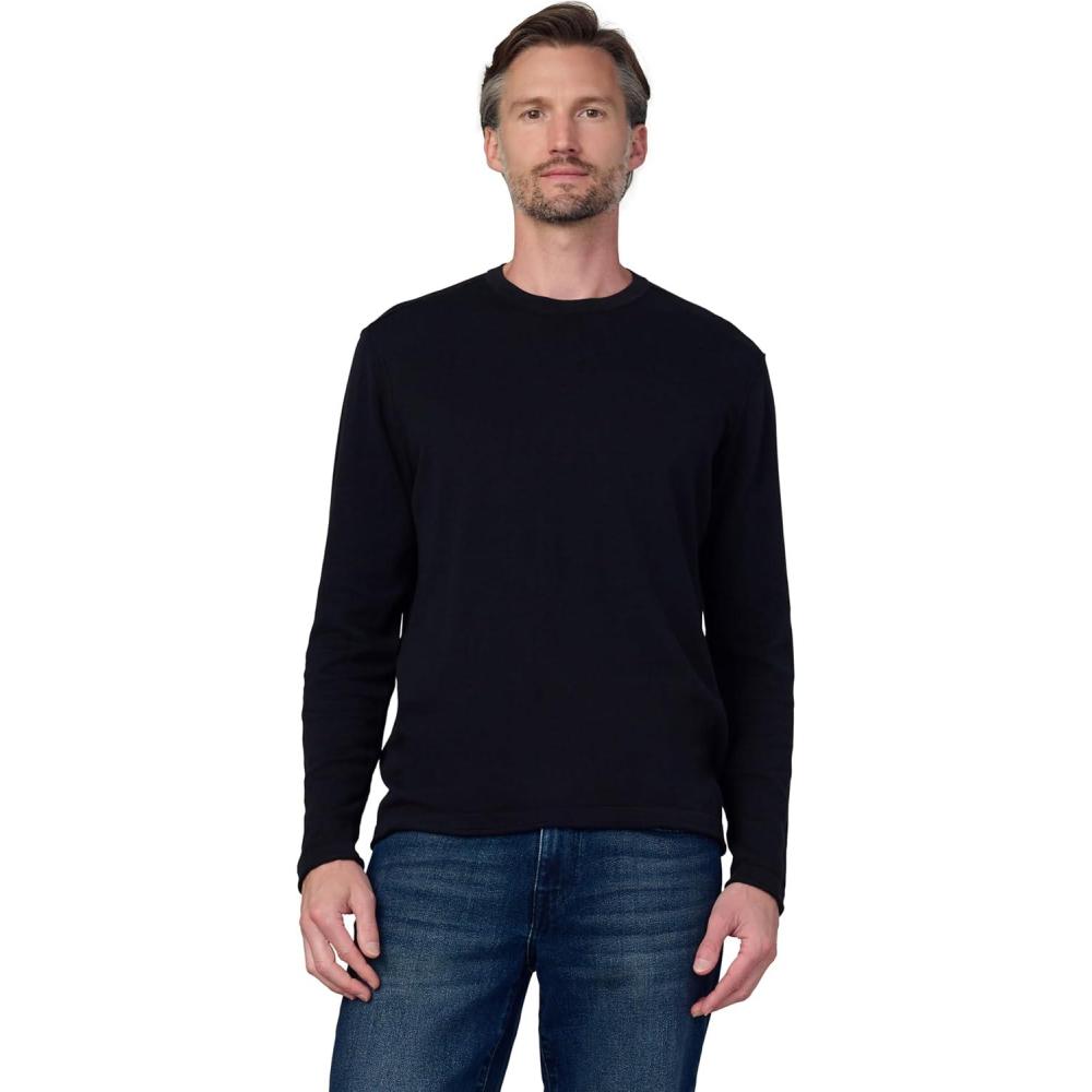 imageJoes Jeans Mens Long Sleeve Crewneck SweaterBlack