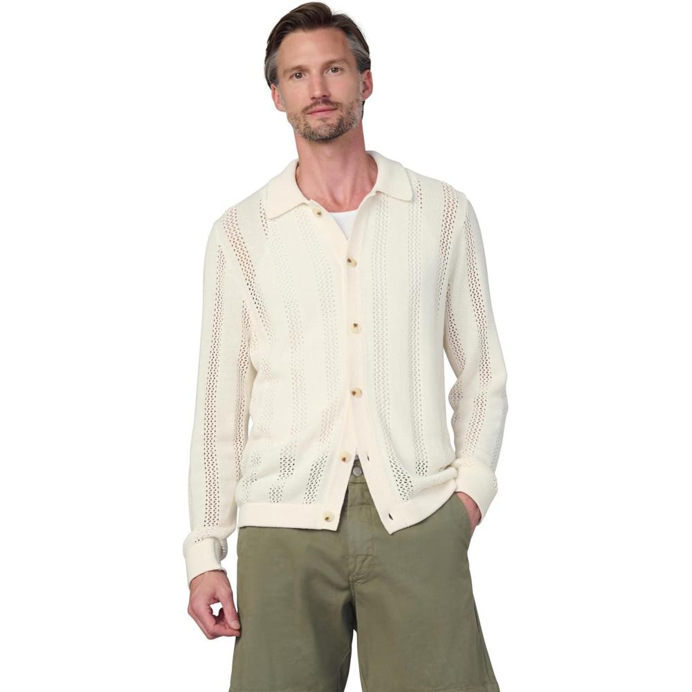 imageJoes Jeans Mens Summer Crochet CardiganPapyrus