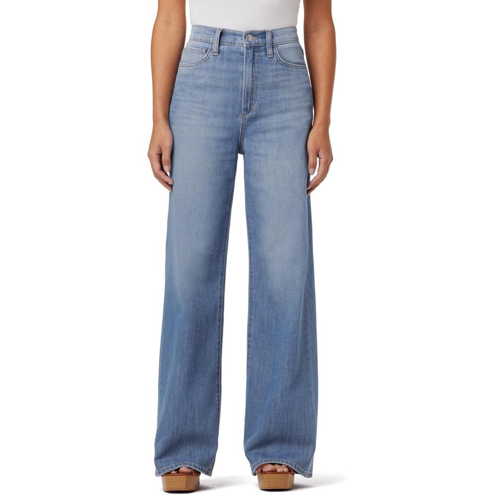 imageJoes Jeans Womens Mia Petite High Rise Wide Leg Jean Hot Shot 28