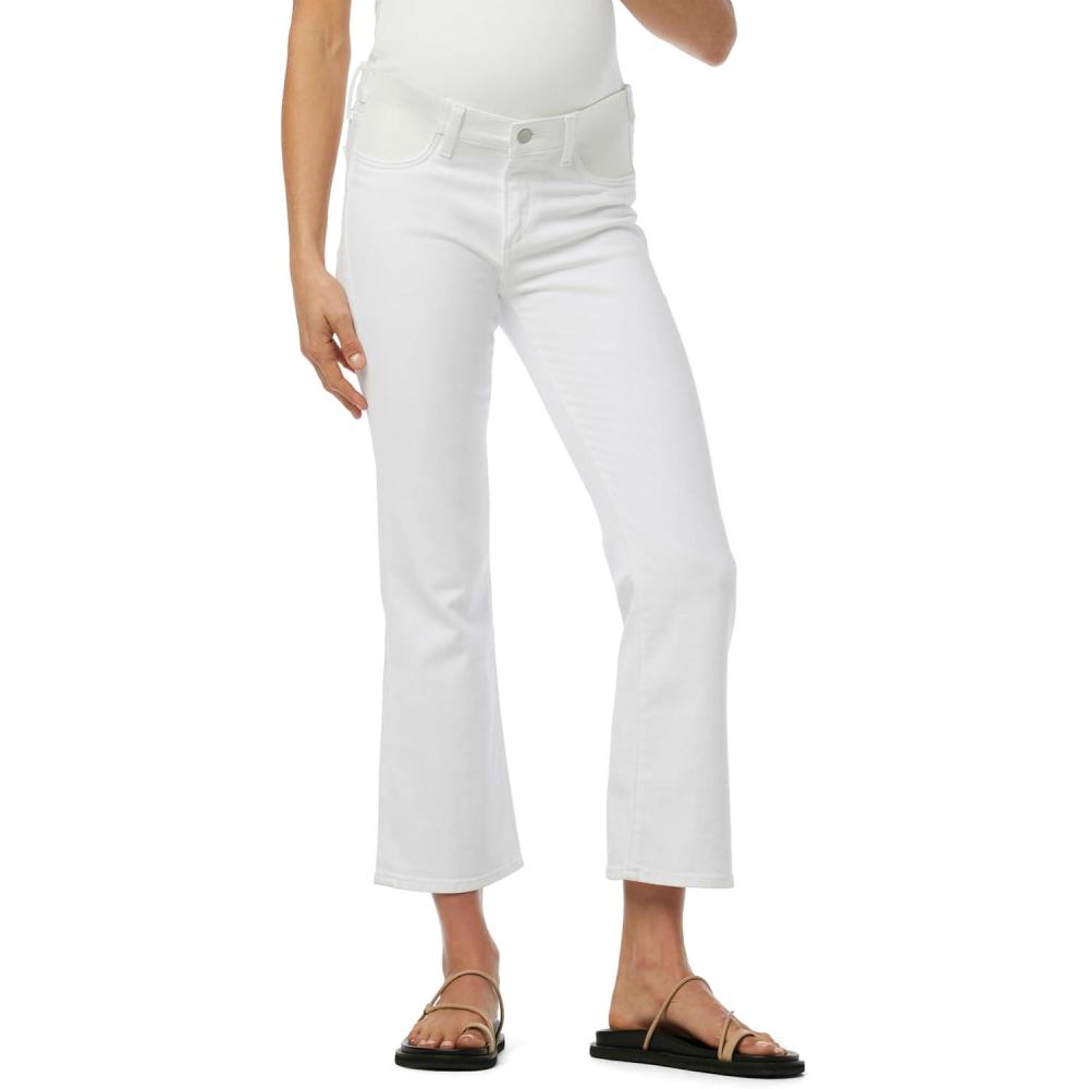 imageJoes Jeans Womens The Icon Maternity Crop Bootcut JeanWhite