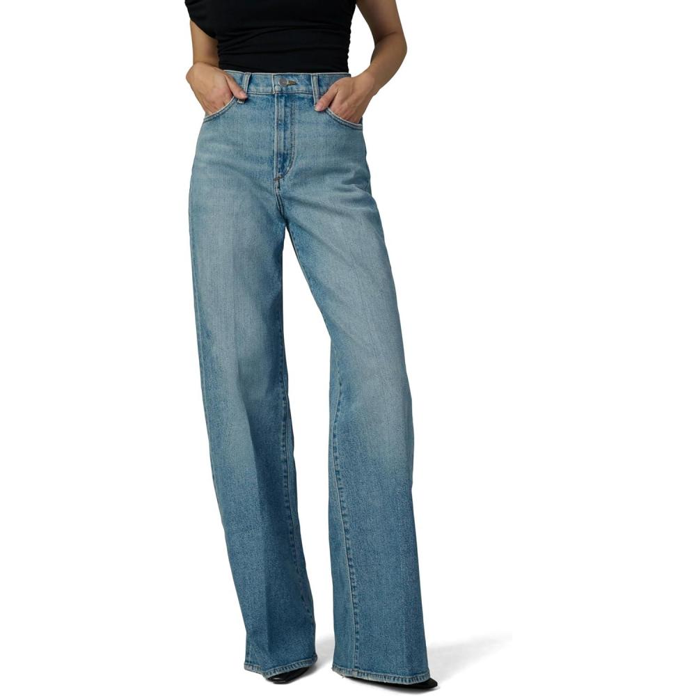 imageJoes Jeans Womens The Mia Petite High Rise Wide Leg Jean Visionary 26