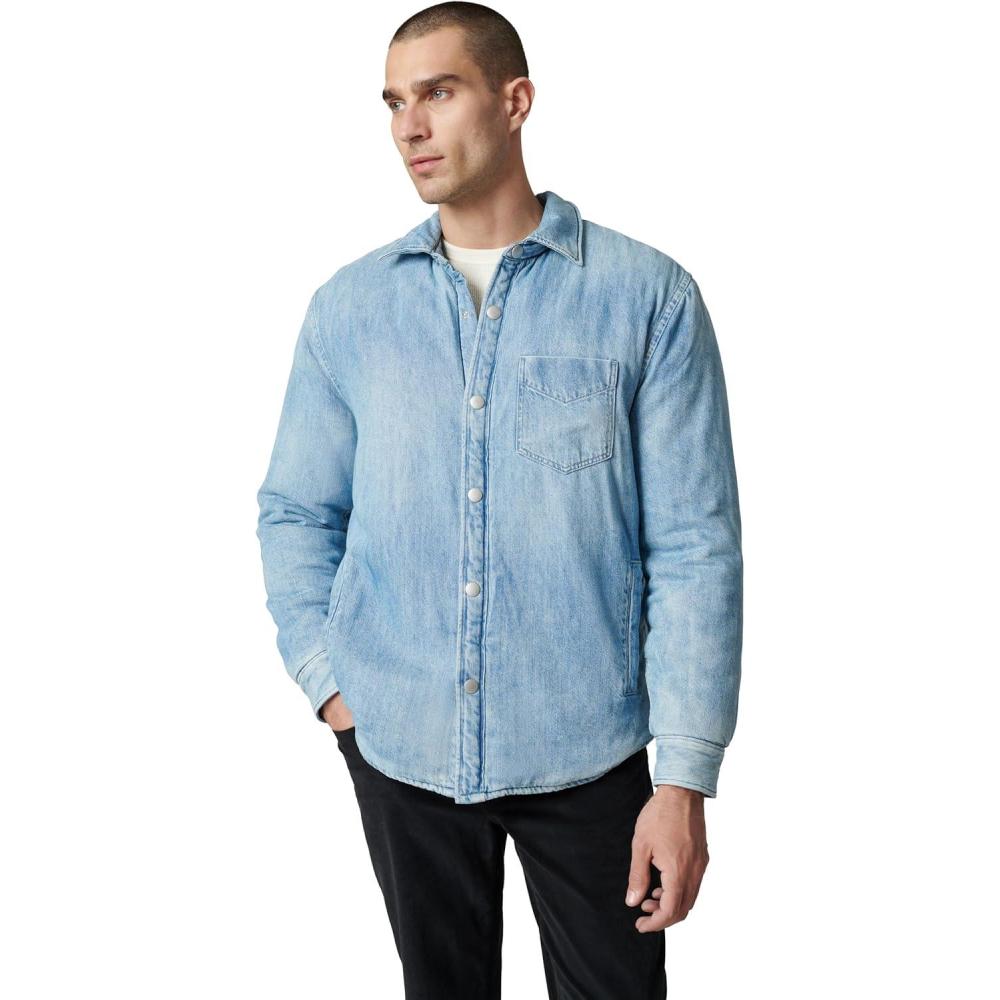 imageJoes Jeans mens Raf Button Down JacketPuff Indigo