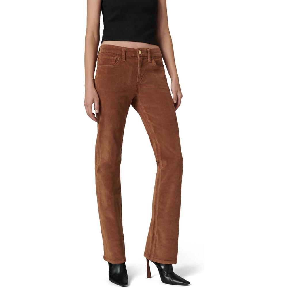 imageJoes Womens The Provocateur Petite Mid Rise Bootcut JeanCambridge Brown Corduroy