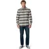 Joe’s Jeans Mens Button Down Long Sleeve Shirt(Agave Plaid)