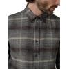 Joe’s Jeans Mens Button Down Long Sleeve Shirt(Ombre Plaid)