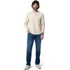 Joe’s Jeans Mens Long Sleeve Henley Shirt(Chalk)