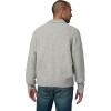 Joe’s Jeans Mens Polo Long Sleeve Sweater(Heather Grey)