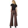 Joe’s Jeans Women’s The Mia Petite High Rise Wide Leg Jean, Espresso Coated, 26
