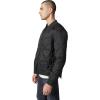 Joe’s Jeans mens Rory Quilted Bomber Jacket(Black)