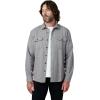 Joe’s Mens Button Down Long Sleeve Shirt(Heather Grey)