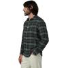 Joe’s Mens Button Down Long Sleeve Shirt(Pewter Plaid)