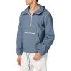 Joe’s Men’s Hooded Anorak Pullover(Summer Chambray)