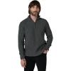 Joe’s Jeans Men’s Archie High Neck Quarter Zip Sweater(Charcoal)
