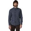Joe’s Mens Button Down Long Sleeve Shirt(Vintage Navy Plaid)