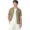 Joe’s Mens Camp Shirt(Olive Stripe)