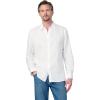 Joe’s Mens Jakob Linen Shirt(Optic White)