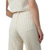 Joe’s Womens The Mia High Rise Wide Leg Ankle Jean(Natural Stripe)