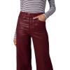 Joe’s Womens The Mia High Rise Wide Leg Ankle Jean(Syrah)