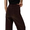 Joe’s Womens The Mia High Rise Wide Leg Jean(Coffee Bean Corduroy)